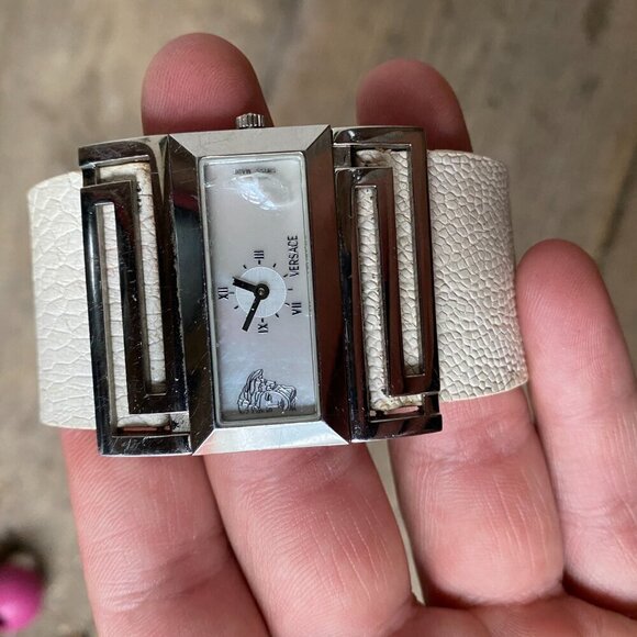 Versace Mother of Pearl Stainless Steel Watch - Picture 3 of 7